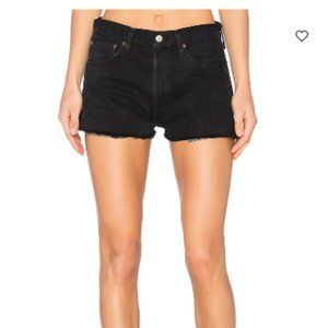 Levis The Short Black Jean Size 25 runs big RE/DONE